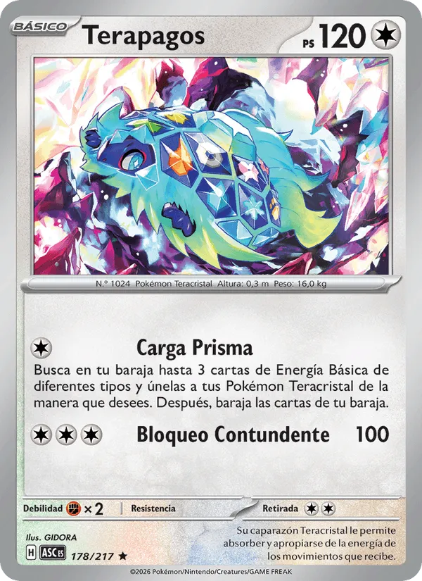 Terapagos · Héroes Ascendentes 178/217