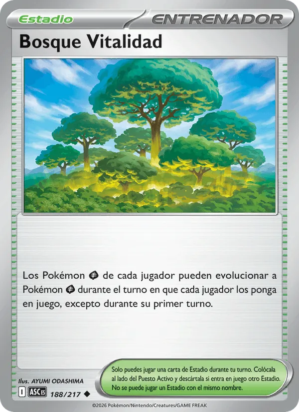 Bosque Vitalidad · Héroes Ascendentes 188/217