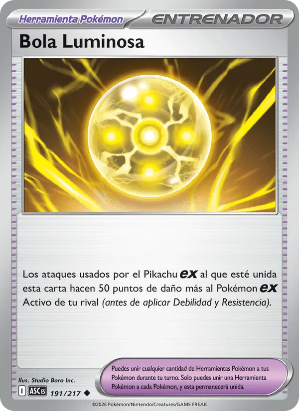 Bola Luminosa · Héroes Ascendentes 191/217