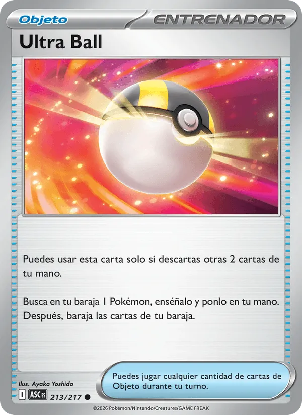 Ultra Ball · Héroes Ascendentes 213/217