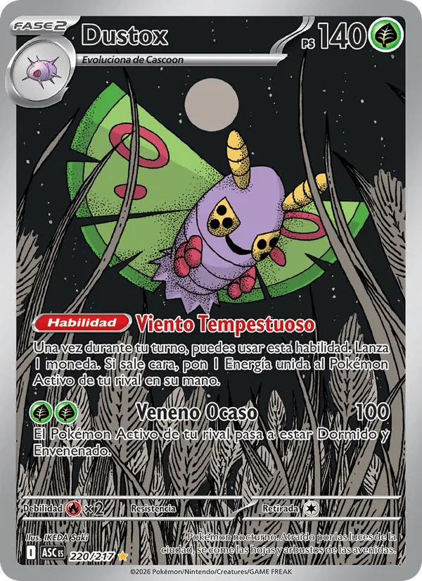 Dustox · Héroes Ascendentes 220/217