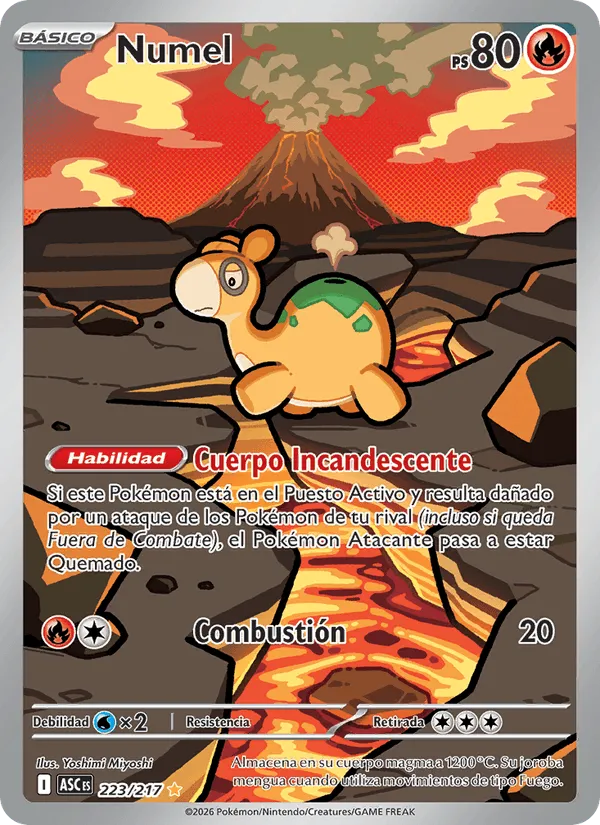 Numel · Héroes Ascendentes 223/217