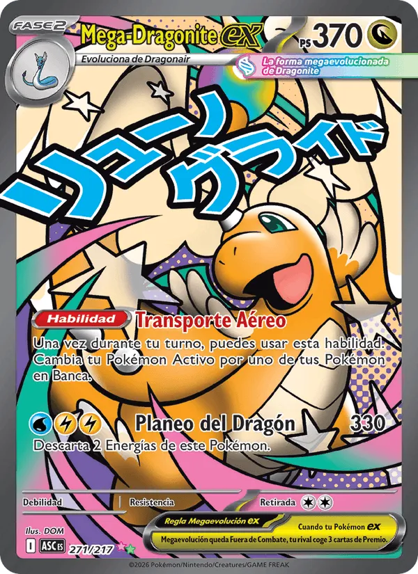 Mega-Dragonite ex · Héroes Ascendentes 271/217