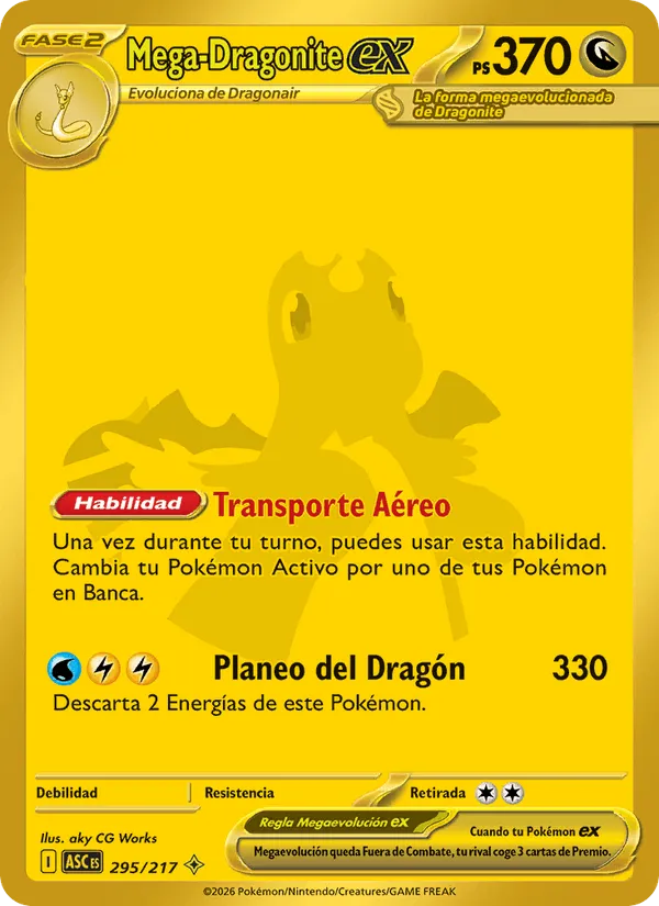 Mega-Dragonite ex · Héroes Ascendentes 295/217