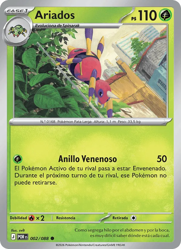 Ariados · Equilibrio Perfecto 002/88