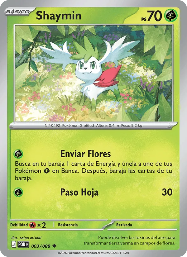 Shaymin · Equilibrio Perfecto 003/88