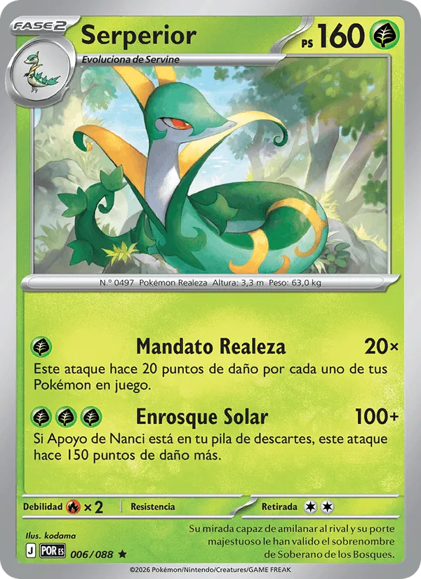 Serperior · Equilibrio Perfecto 006/88