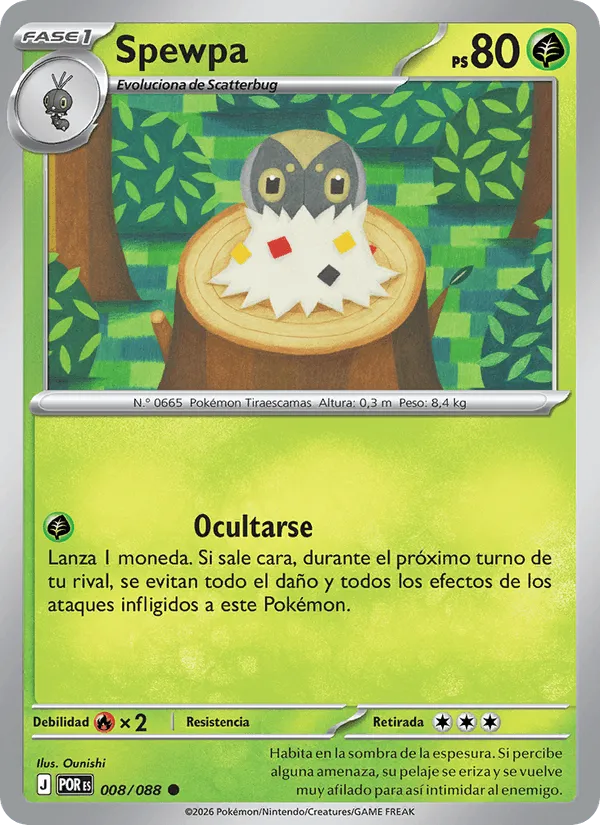 Spewpa · Equilibrio Perfecto 008/88