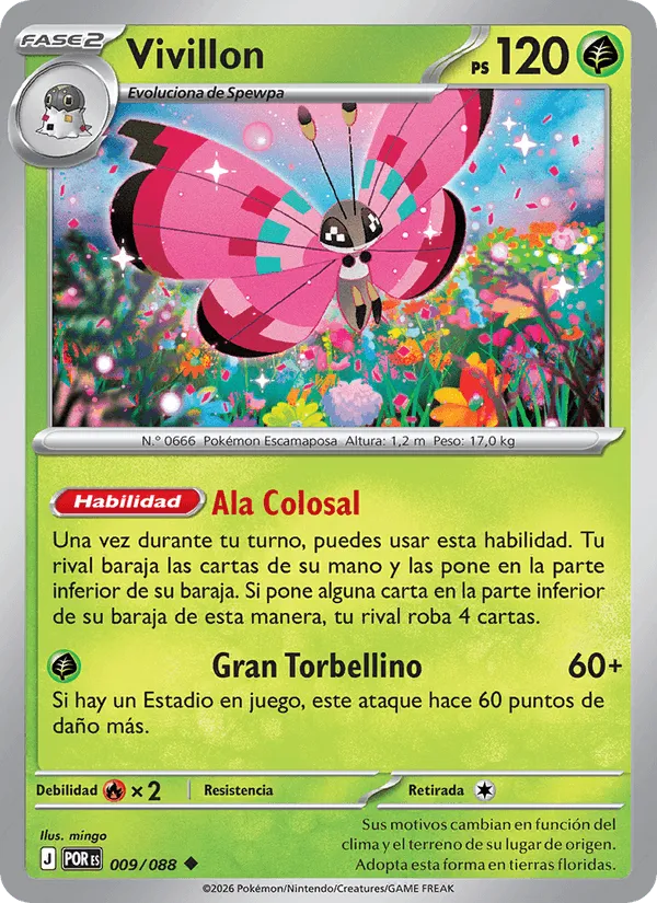 Vivillon · Equilibrio Perfecto 009/88