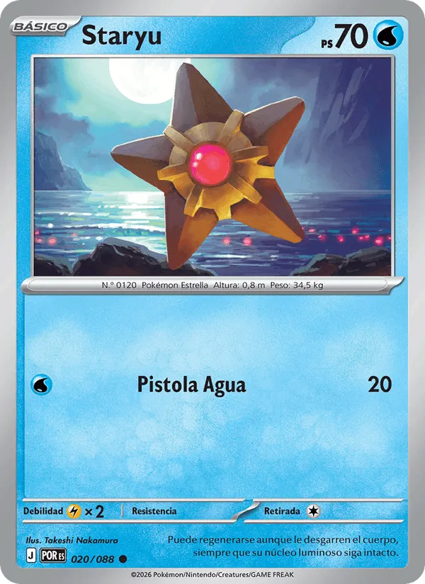 Staryu · Equilibrio Perfecto 020/88