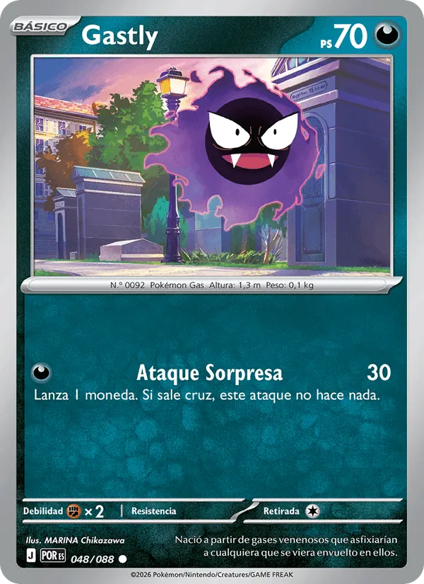 Gastly · Equilibrio Perfecto 048/88