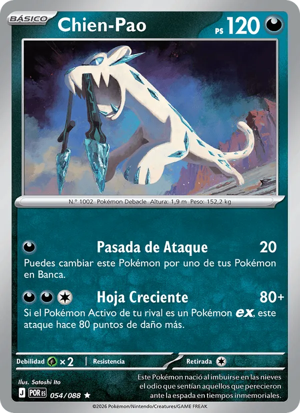 Chien-Pao · Equilibrio Perfecto 054/88