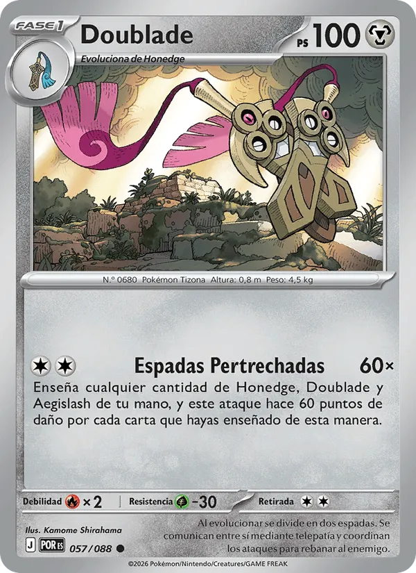 Doublade · Equilibrio Perfecto 057/88