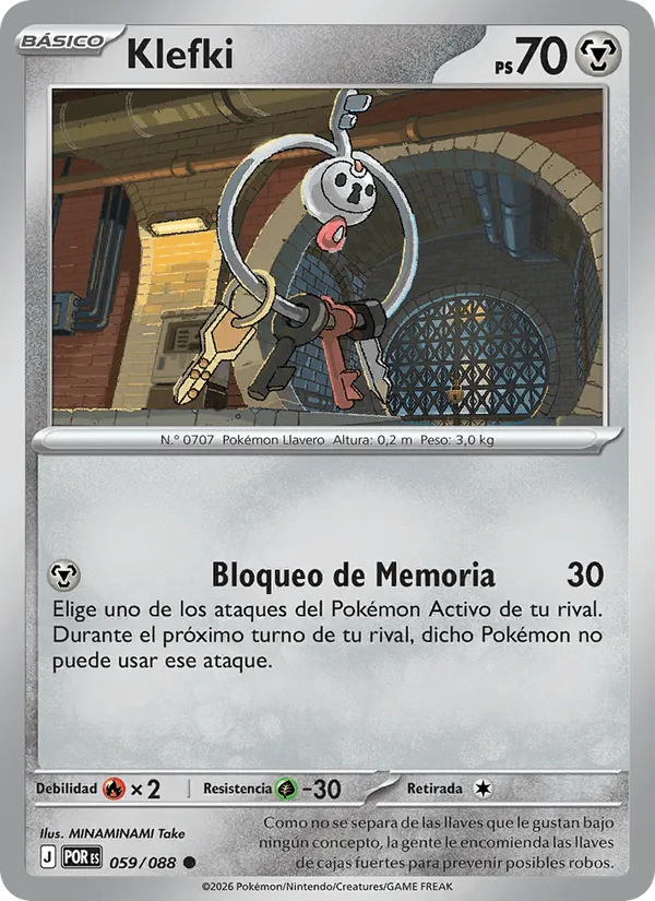 Klefki · Equilibrio Perfecto 059/88