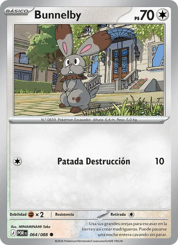 Bunnelby · Equilibrio Perfecto 064/88