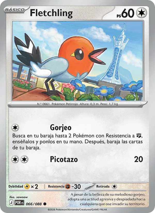 Fletchling · Equilibrio Perfecto 066/88