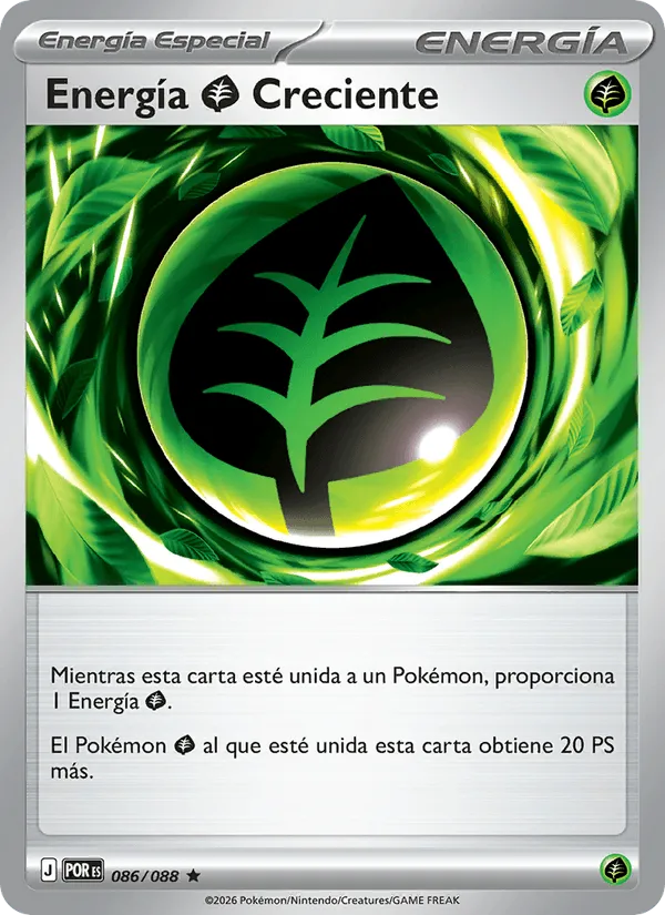 Energía Grass Creciente · Equilibrio Perfecto 086/88