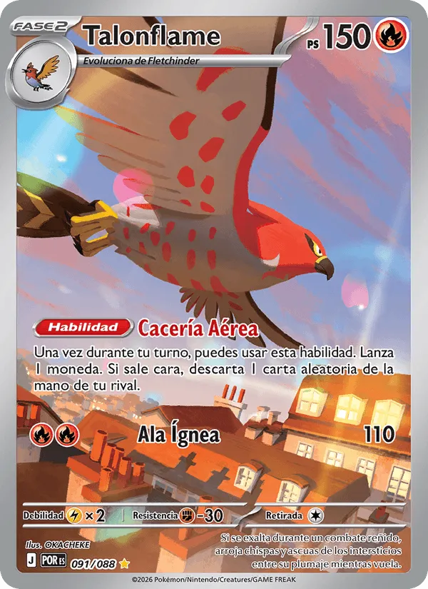 Talonflame · Equilibrio Perfecto 091/88