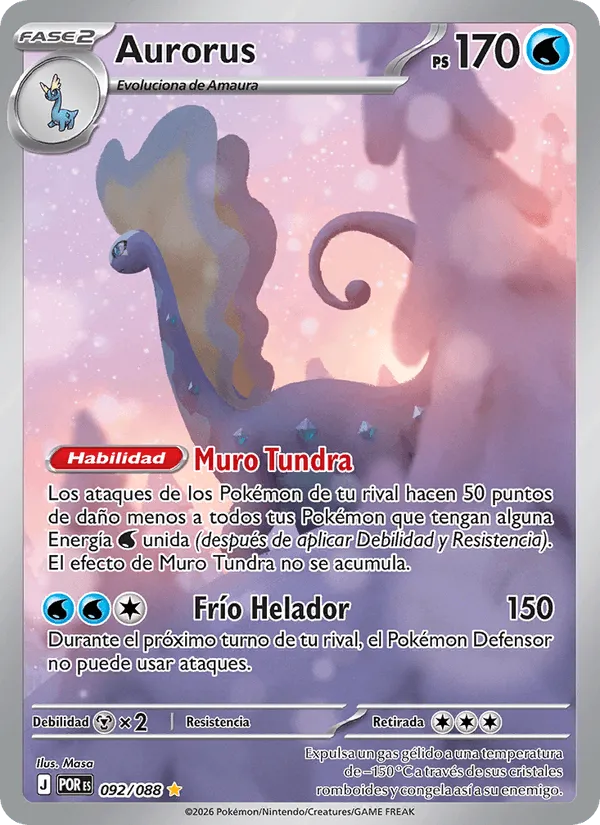 Aurorus · Equilibrio Perfecto 092/88