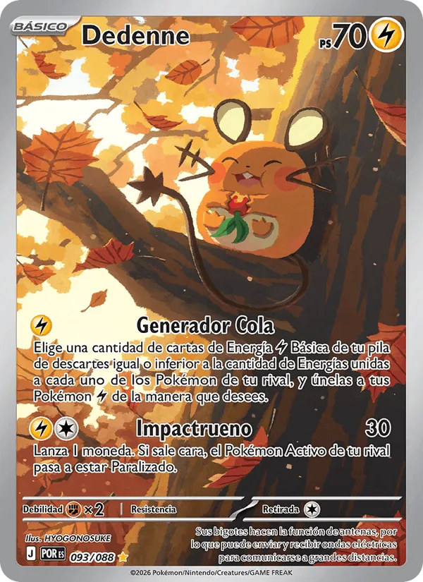 Dedenne · Equilibrio Perfecto 093/88