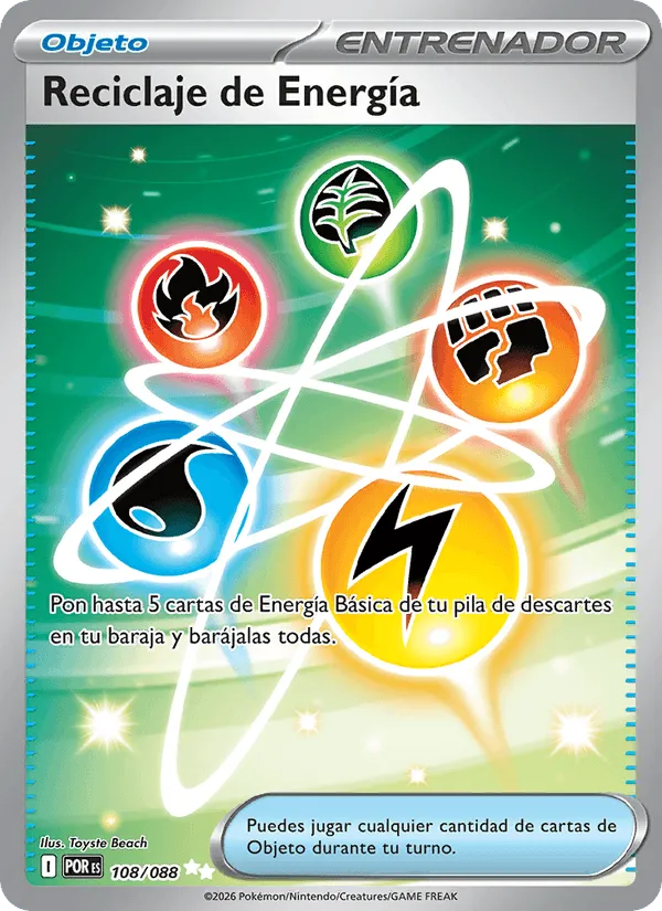 Reciclaje de Energía · Equilibrio Perfecto 108/88