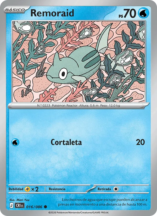 Remoraid · Caos Creciente 016/86