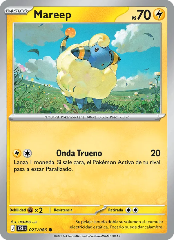 Mareep · Caos Creciente 027/86