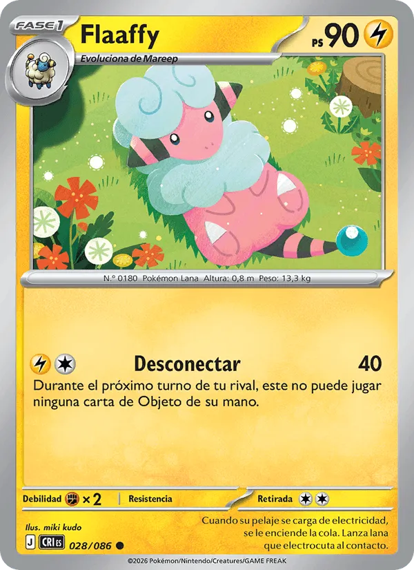 Flaaffy · Caos Creciente 028/86