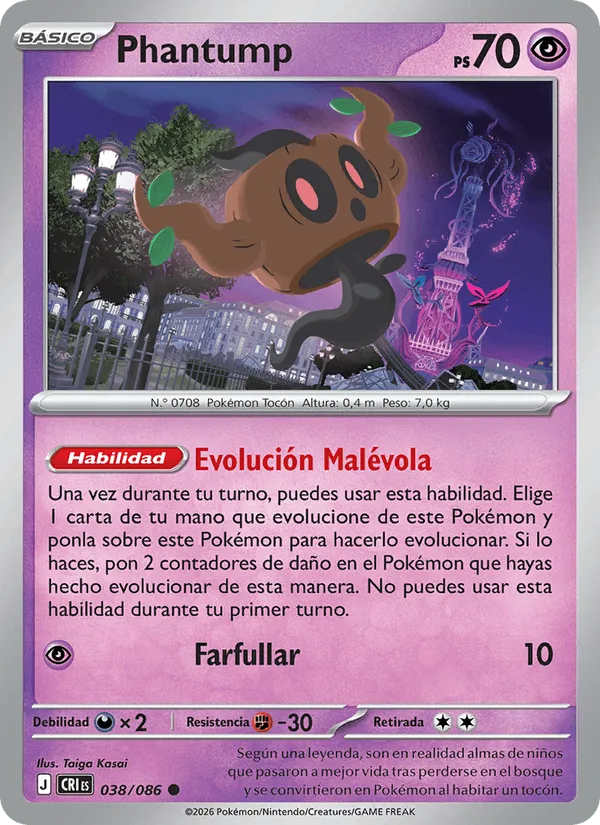 Phantump · Caos Creciente 038/86