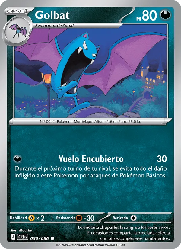 Golbat · Caos Creciente 050/86