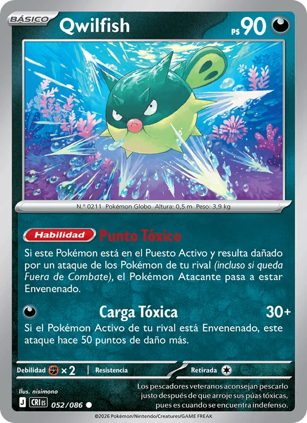 Qwilfish · Caos Creciente 052/86