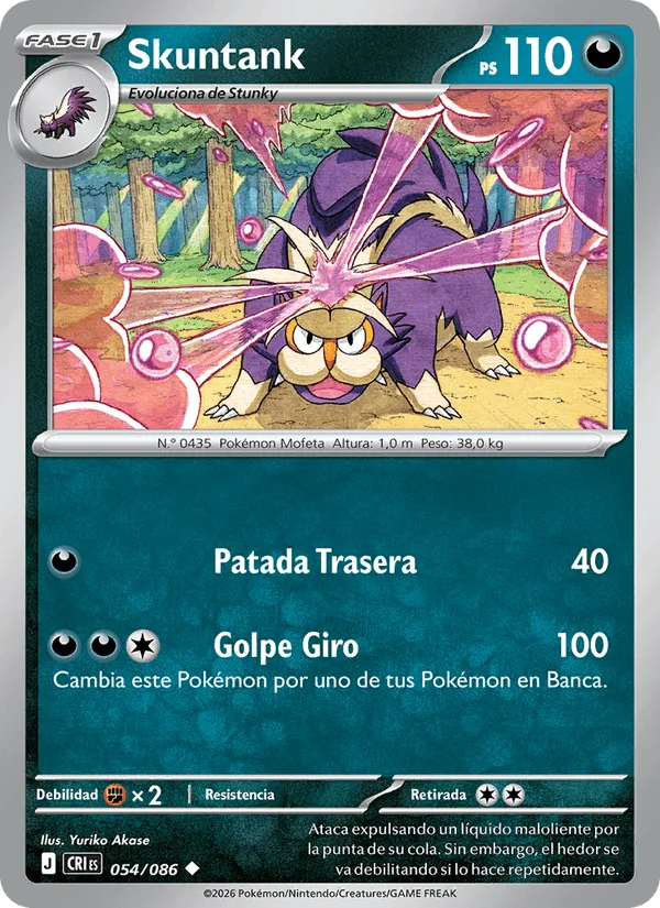 Skuntank · Caos Creciente 054/86