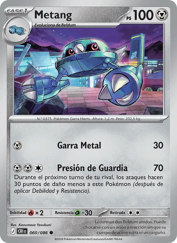Metang · Caos Creciente 060/86
