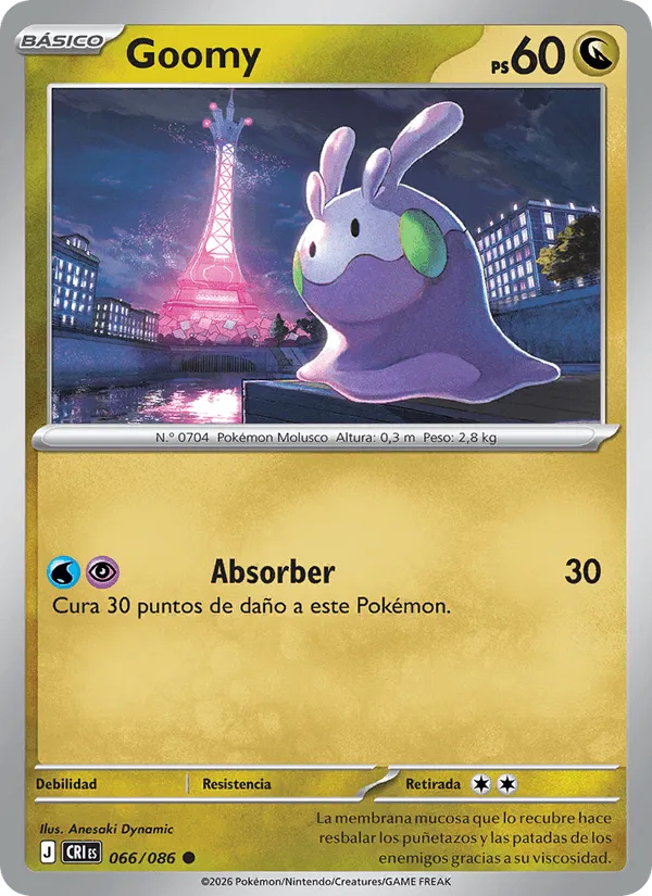 Goomy · Caos Creciente 066/86