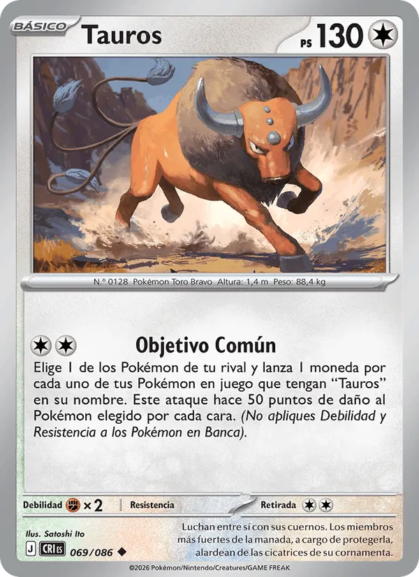Tauros · Caos Creciente 069/86