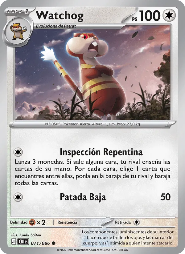 Watchog · Caos Creciente 071/86