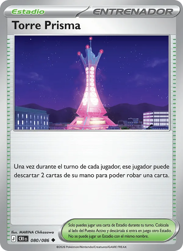 Torre Prisma · Caos Creciente 080/86