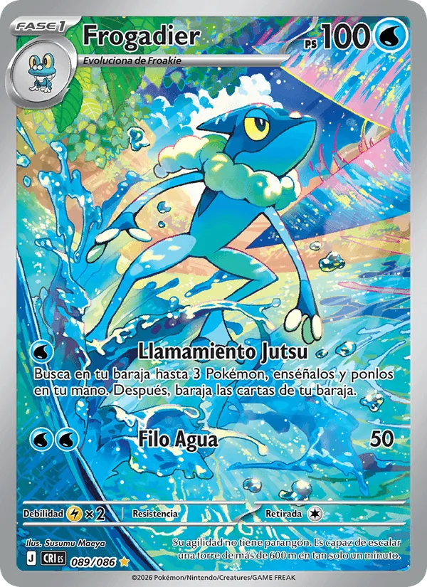 Frogadier · Caos Creciente 089/86