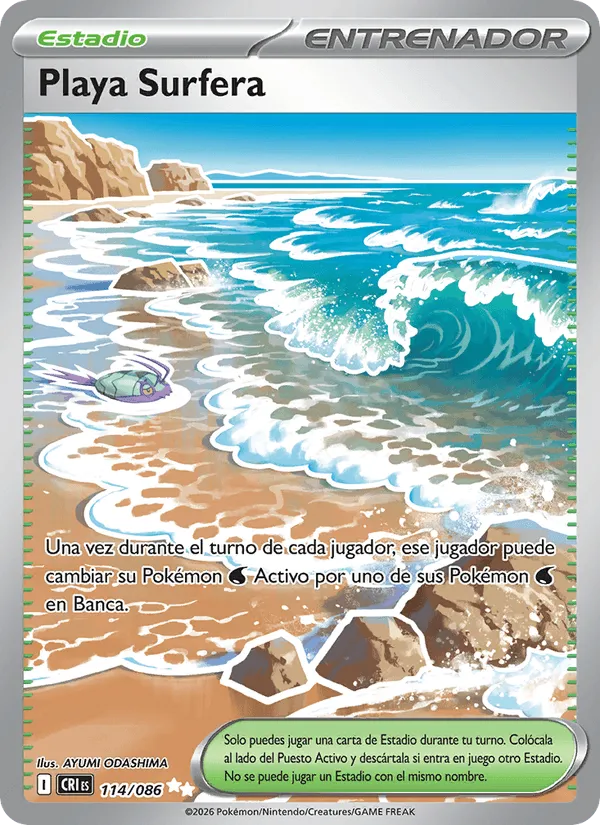 Playa Surfera · Caos Creciente 114/86