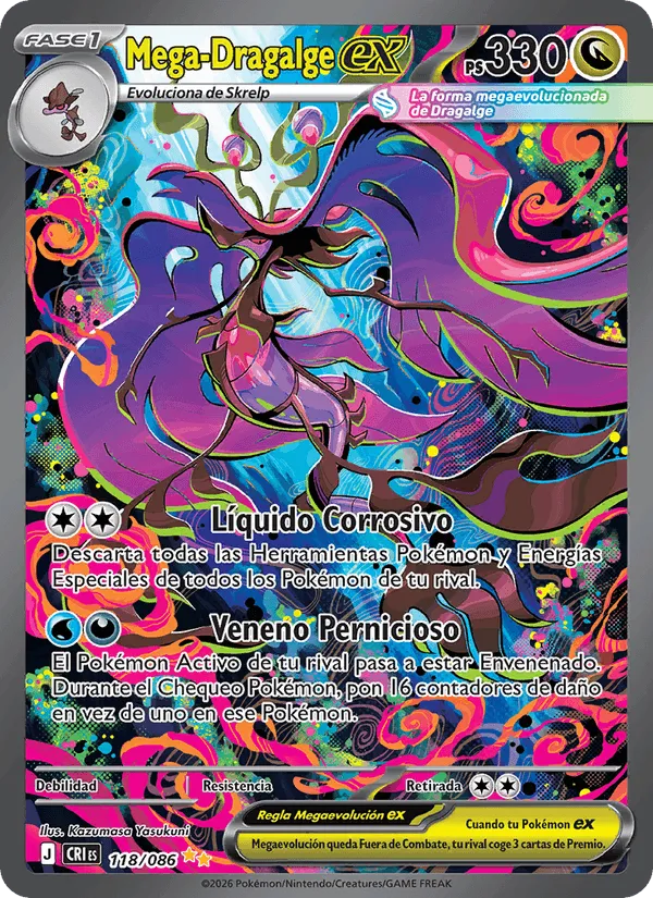 Mega-Dragalge ex · Caos Creciente 118/86