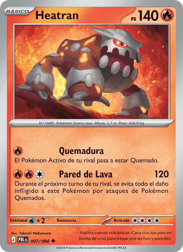 Heatran · Oscuridad Absoluta 007/84