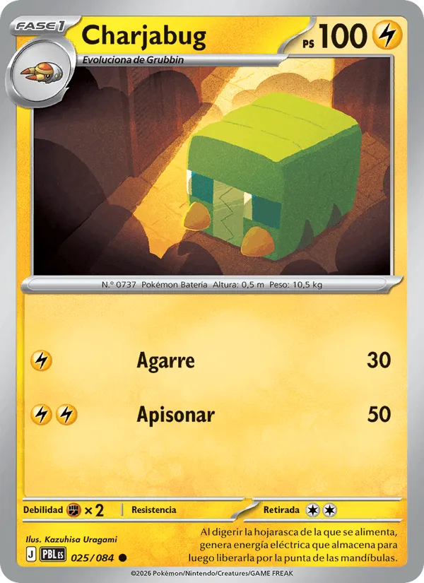 Charjabug · Oscuridad Absoluta 025/84
