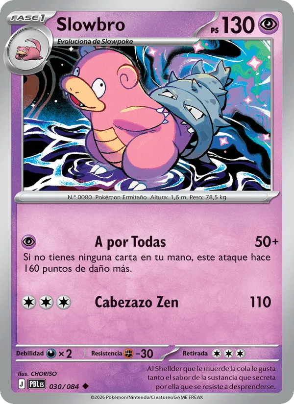 Slowbro · Oscuridad Absoluta 030/84