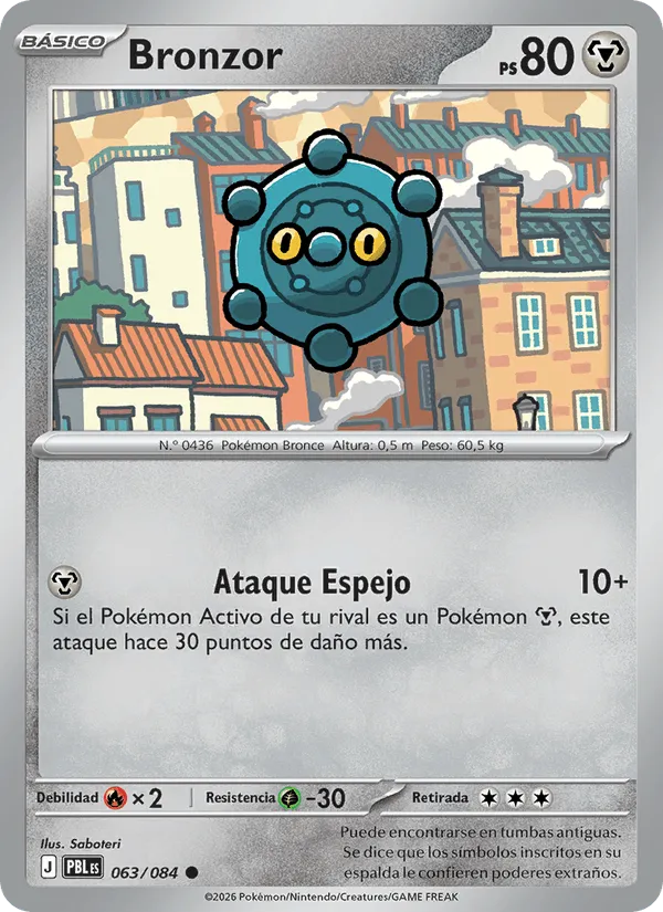 Bronzor · Oscuridad Absoluta 063/84