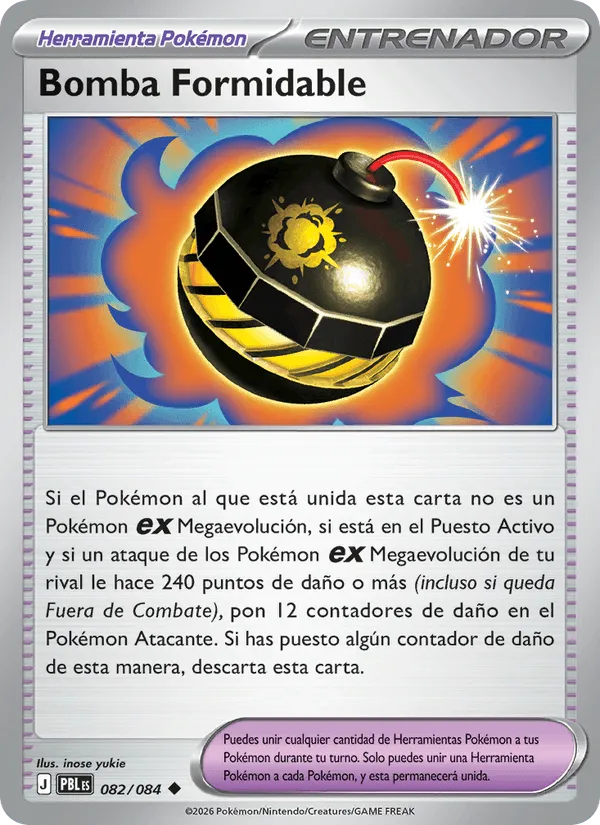 Bomba Formidable · Oscuridad Absoluta 082/84