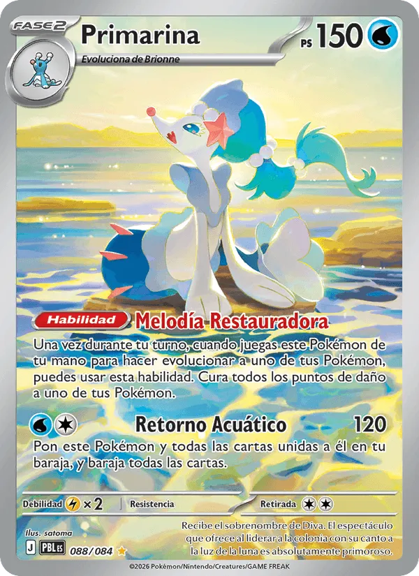 Primarina · Oscuridad Absoluta 088/84