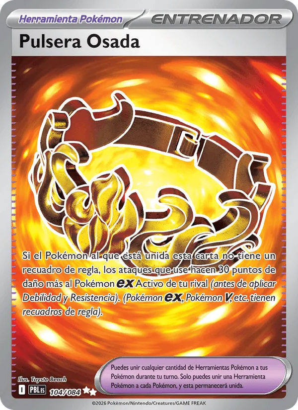 Pulsera Osada · Oscuridad Absoluta 104/84
