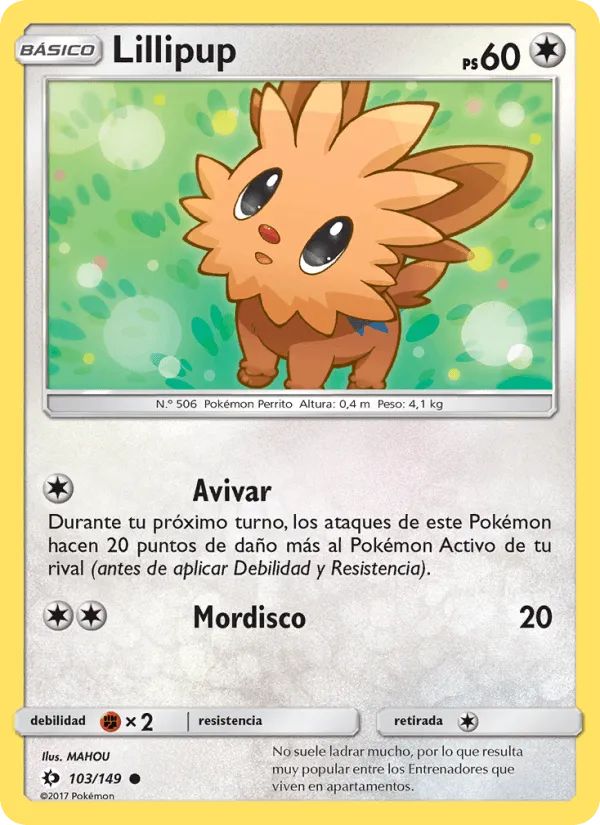 Lillipup · Sol y Luna 103/149