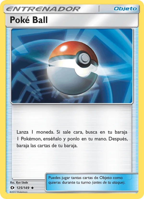 Poké Ball · Sol y Luna 125/149