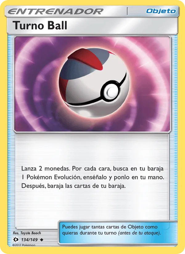 Turno Ball · Sol y Luna 134/149